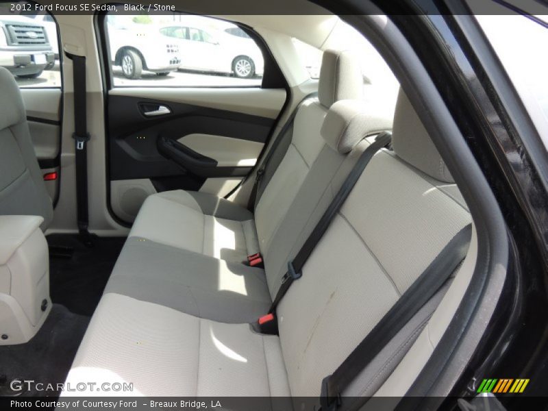 Black / Stone 2012 Ford Focus SE Sedan