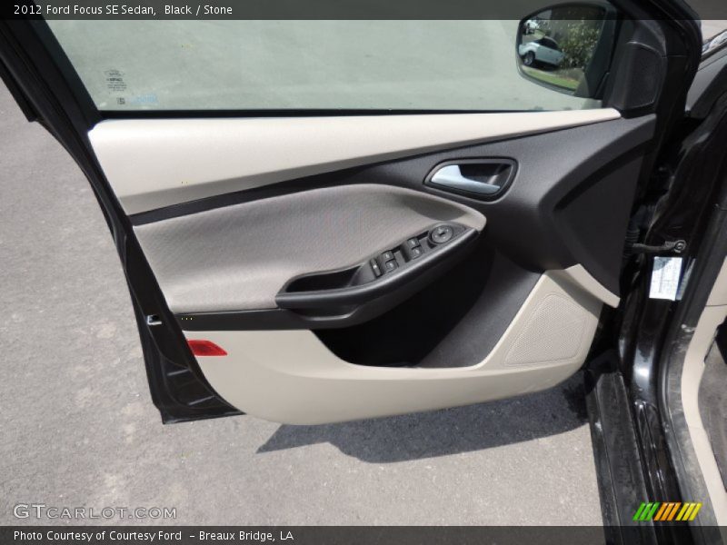 Black / Stone 2012 Ford Focus SE Sedan