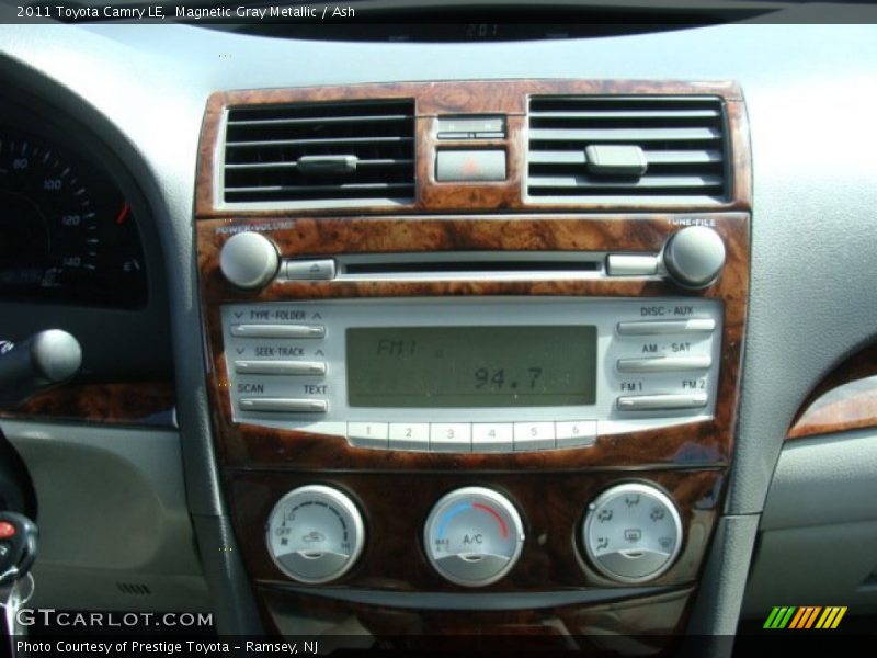Magnetic Gray Metallic / Ash 2011 Toyota Camry LE