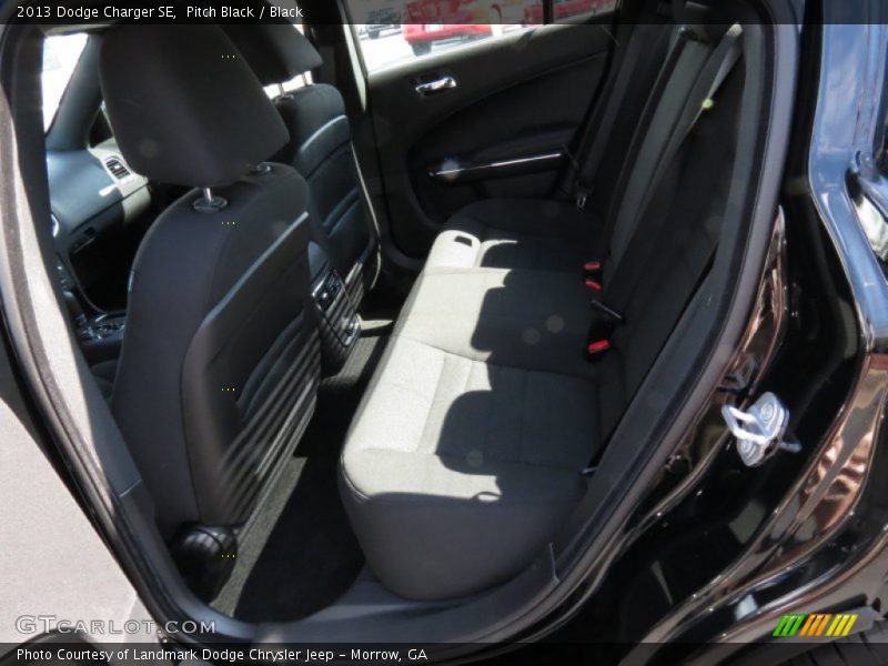 Pitch Black / Black 2013 Dodge Charger SE