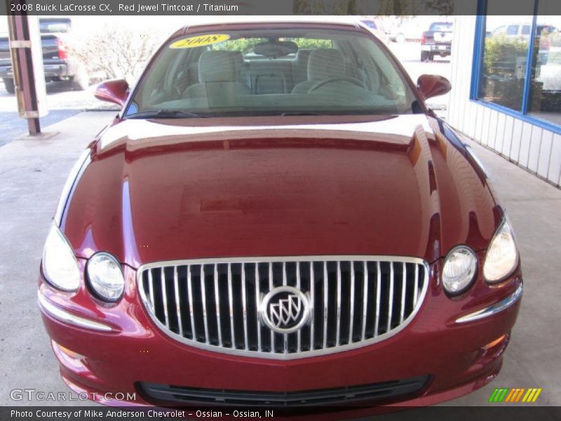Red Jewel Tintcoat / Titanium 2008 Buick LaCrosse CX