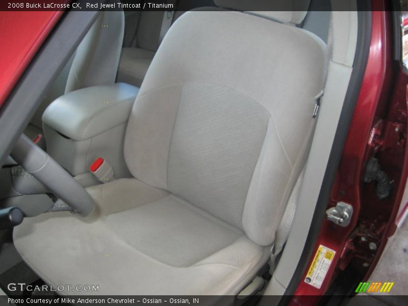 Red Jewel Tintcoat / Titanium 2008 Buick LaCrosse CX