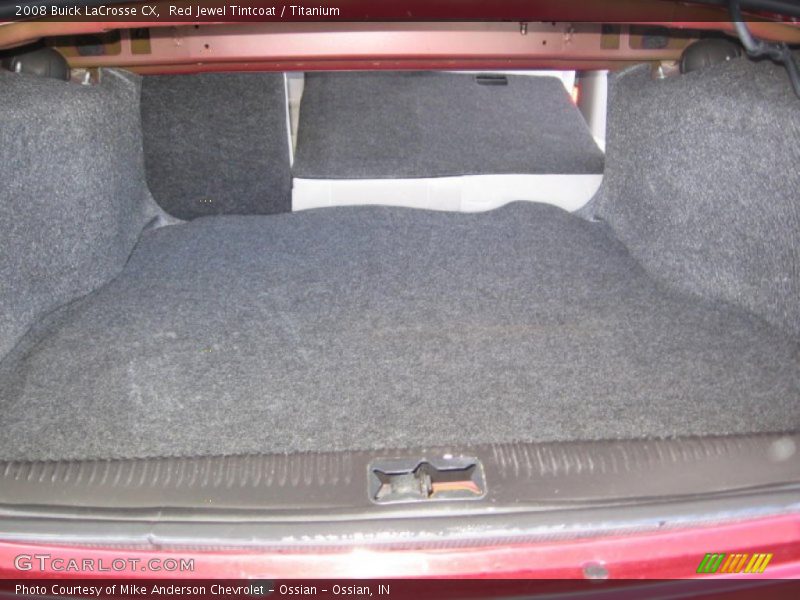  2008 LaCrosse CX Trunk