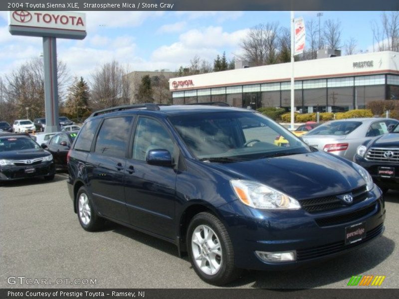 Stratosphere Mica / Stone Gray 2004 Toyota Sienna XLE