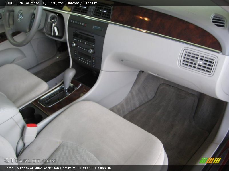 Red Jewel Tintcoat / Titanium 2008 Buick LaCrosse CX