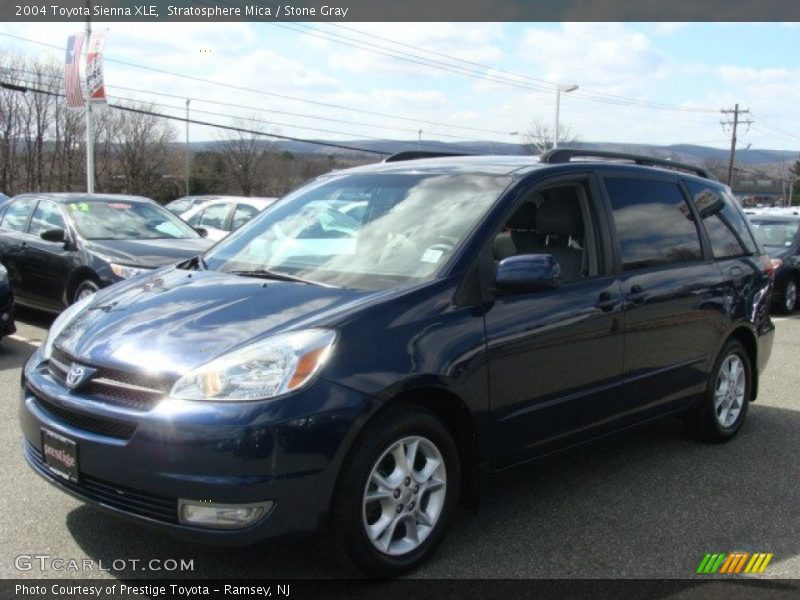 Stratosphere Mica / Stone Gray 2004 Toyota Sienna XLE