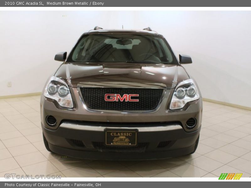 Medium Brown Metallic / Ebony 2010 GMC Acadia SL