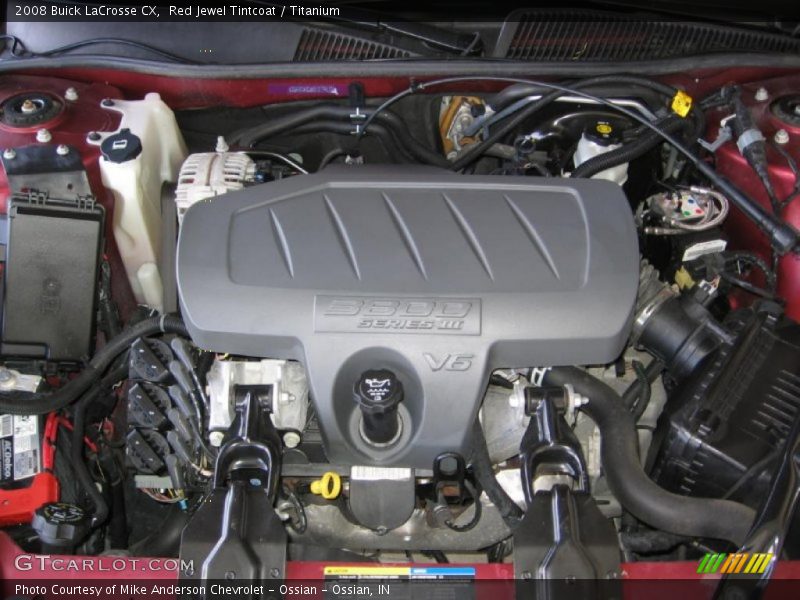  2008 LaCrosse CX Engine - 3.8 Liter OHV 12-Valve 3800 Series III V6