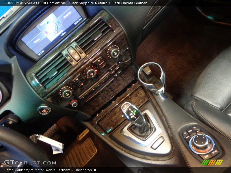 Black Sapphire Metallic / Black Dakota Leather 2009 BMW 6 Series 650i Convertible