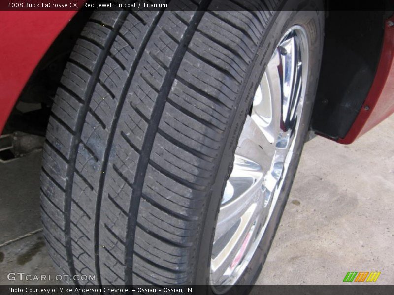 Red Jewel Tintcoat / Titanium 2008 Buick LaCrosse CX