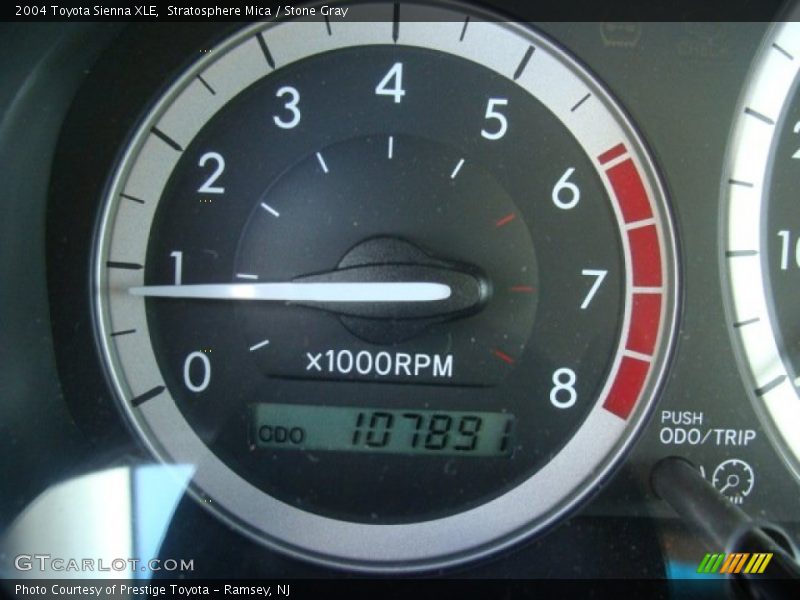 Stratosphere Mica / Stone Gray 2004 Toyota Sienna XLE