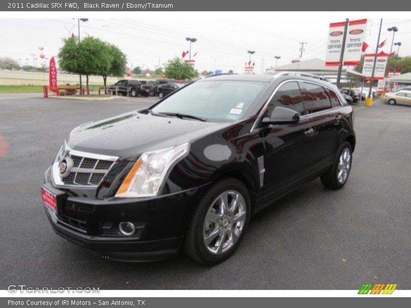 Black Raven / Ebony/Titanium 2011 Cadillac SRX FWD