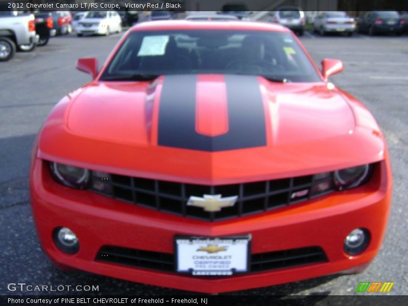 Victory Red / Black 2012 Chevrolet Camaro LT/RS Coupe