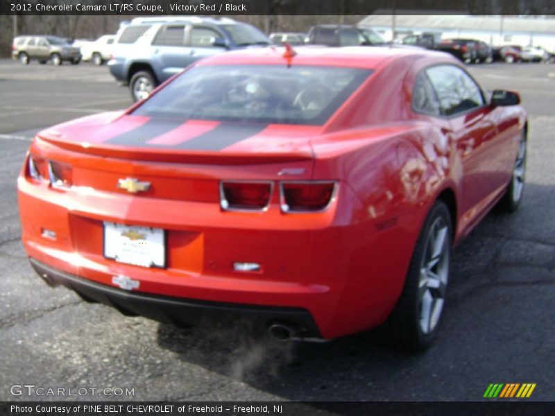 Victory Red / Black 2012 Chevrolet Camaro LT/RS Coupe