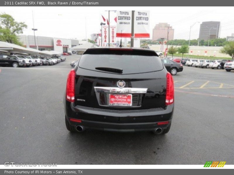 Black Raven / Ebony/Titanium 2011 Cadillac SRX FWD