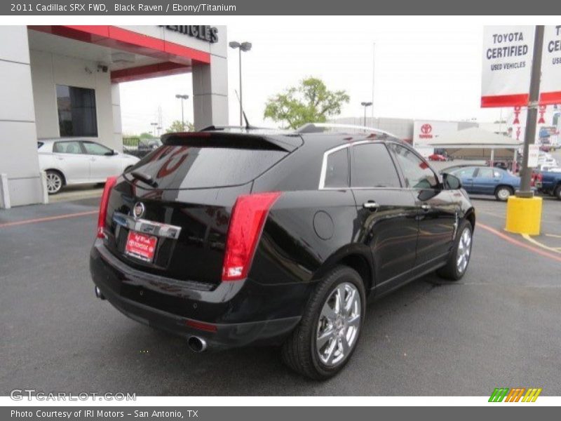 Black Raven / Ebony/Titanium 2011 Cadillac SRX FWD