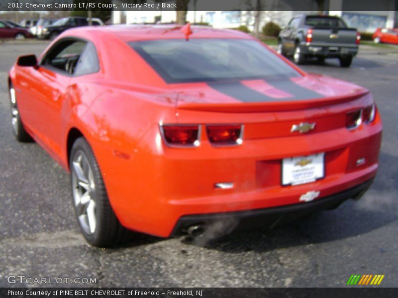 Victory Red / Black 2012 Chevrolet Camaro LT/RS Coupe