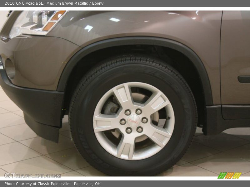 Medium Brown Metallic / Ebony 2010 GMC Acadia SL