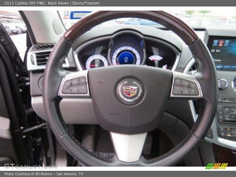 Black Raven / Ebony/Titanium 2011 Cadillac SRX FWD