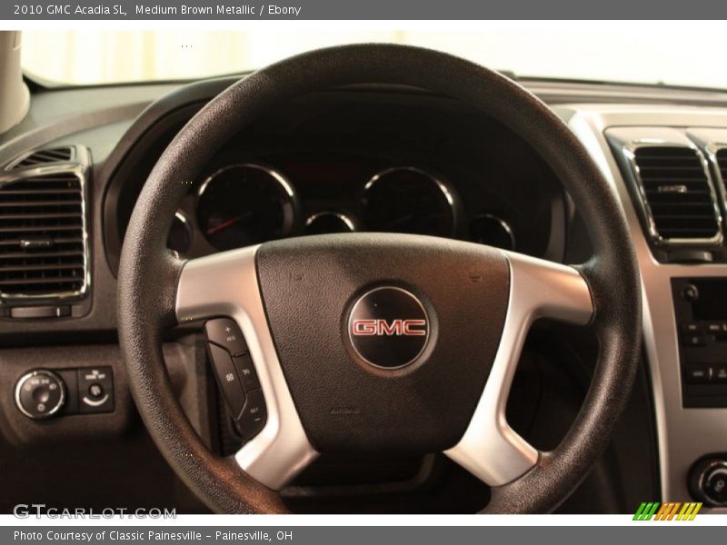 Medium Brown Metallic / Ebony 2010 GMC Acadia SL