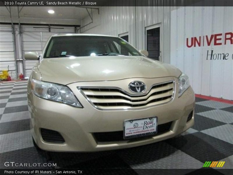 Sandy Beach Metallic / Bisque 2010 Toyota Camry LE