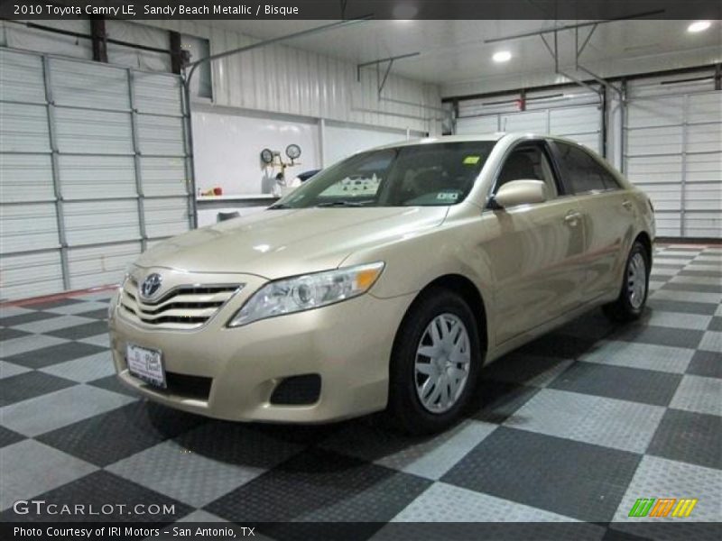 Sandy Beach Metallic / Bisque 2010 Toyota Camry LE