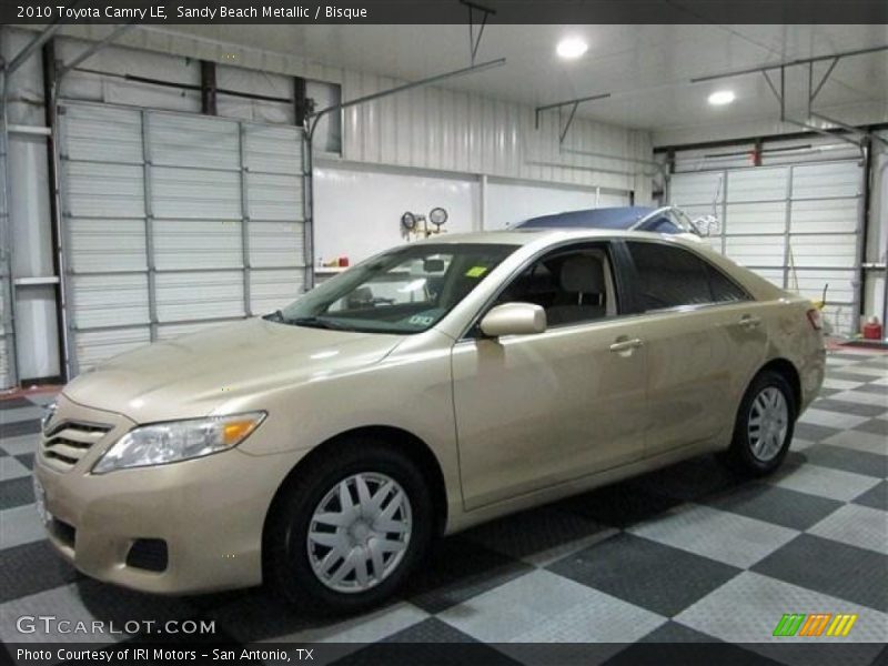 Sandy Beach Metallic / Bisque 2010 Toyota Camry LE