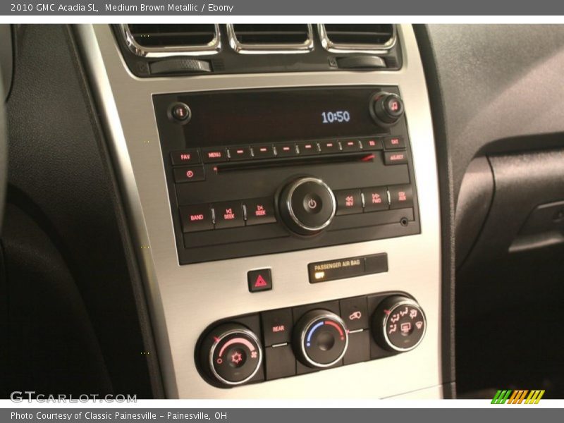 Medium Brown Metallic / Ebony 2010 GMC Acadia SL