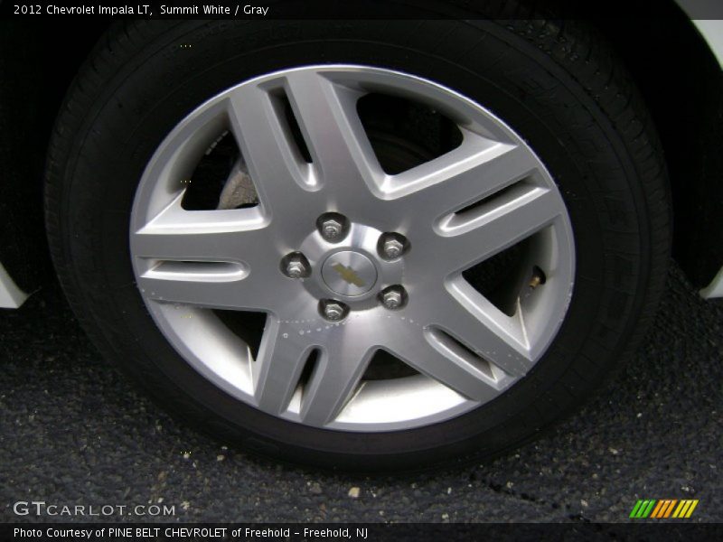Summit White / Gray 2012 Chevrolet Impala LT
