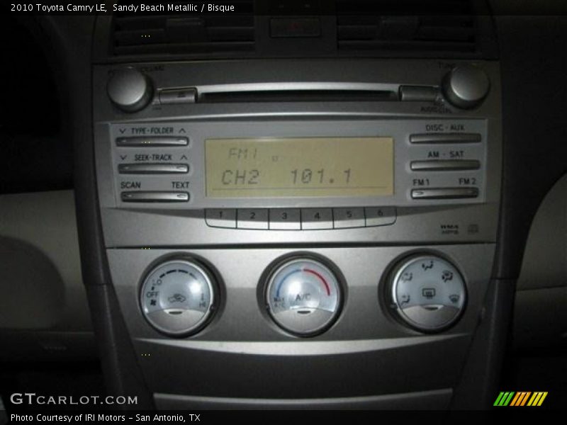 Sandy Beach Metallic / Bisque 2010 Toyota Camry LE