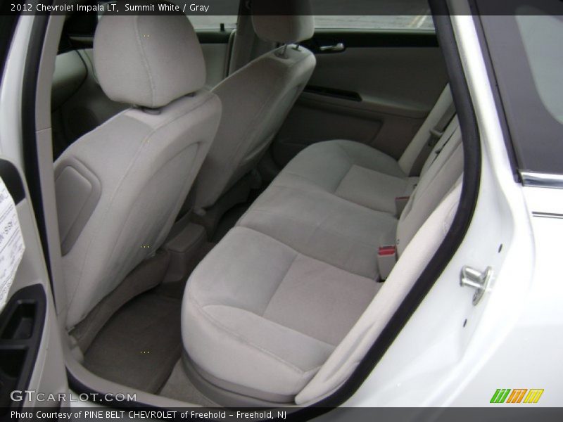 Summit White / Gray 2012 Chevrolet Impala LT
