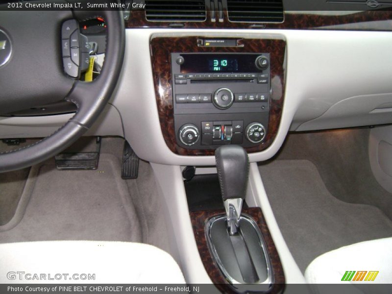 Summit White / Gray 2012 Chevrolet Impala LT