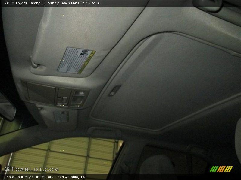 Sandy Beach Metallic / Bisque 2010 Toyota Camry LE