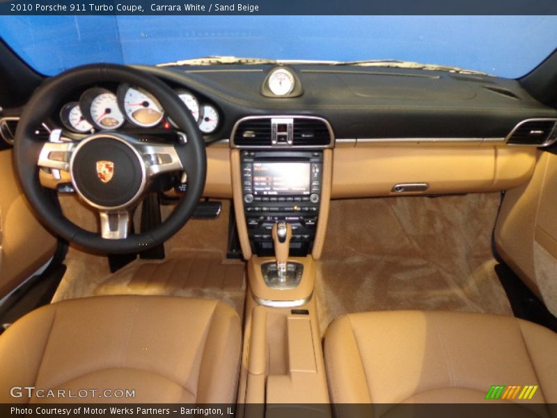 Dashboard of 2010 911 Turbo Coupe