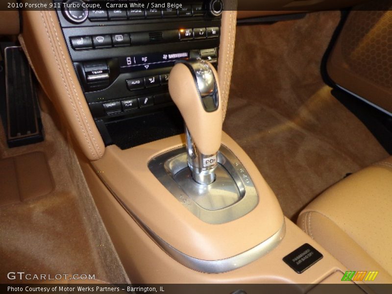  2010 911 Turbo Coupe 7 Speed PDK Dual-Clutch Automatic Shifter