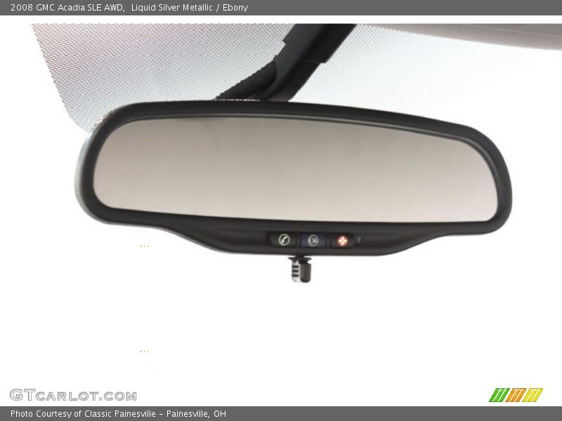 Liquid Silver Metallic / Ebony 2008 GMC Acadia SLE AWD