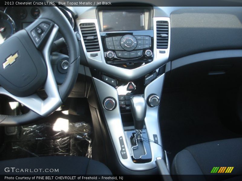 Blue Topaz Metallic / Jet Black 2013 Chevrolet Cruze LT/RS