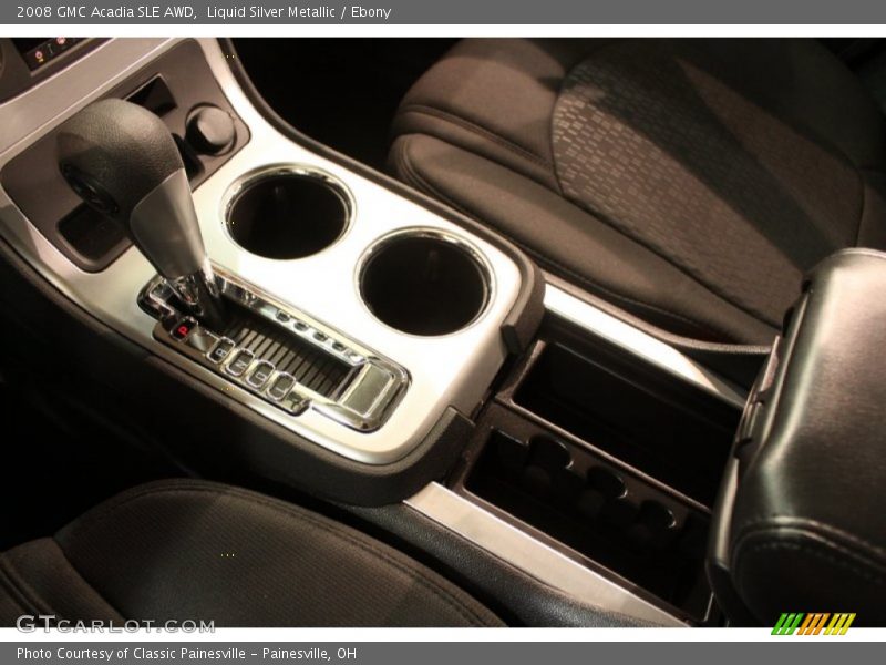 Liquid Silver Metallic / Ebony 2008 GMC Acadia SLE AWD