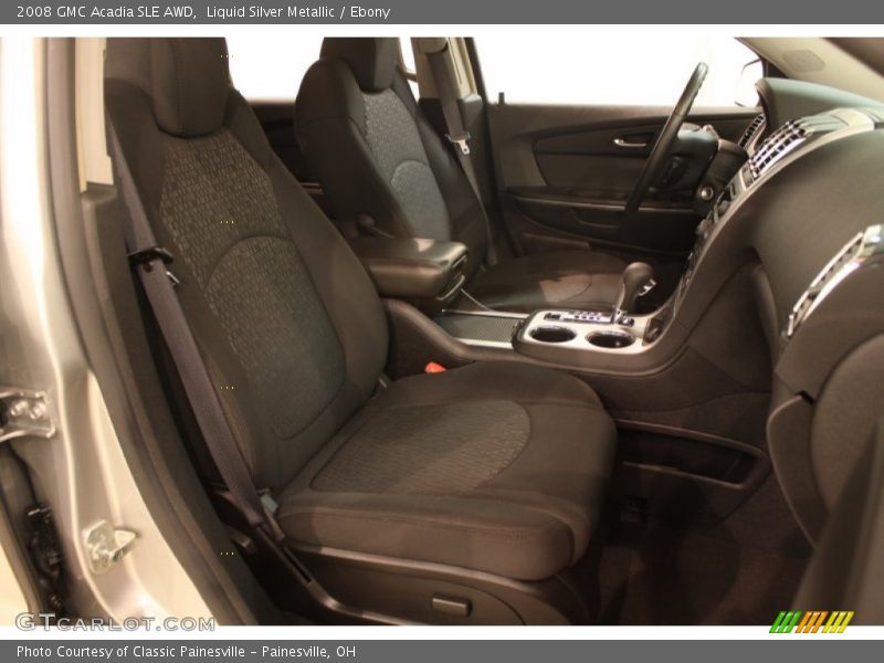 Liquid Silver Metallic / Ebony 2008 GMC Acadia SLE AWD