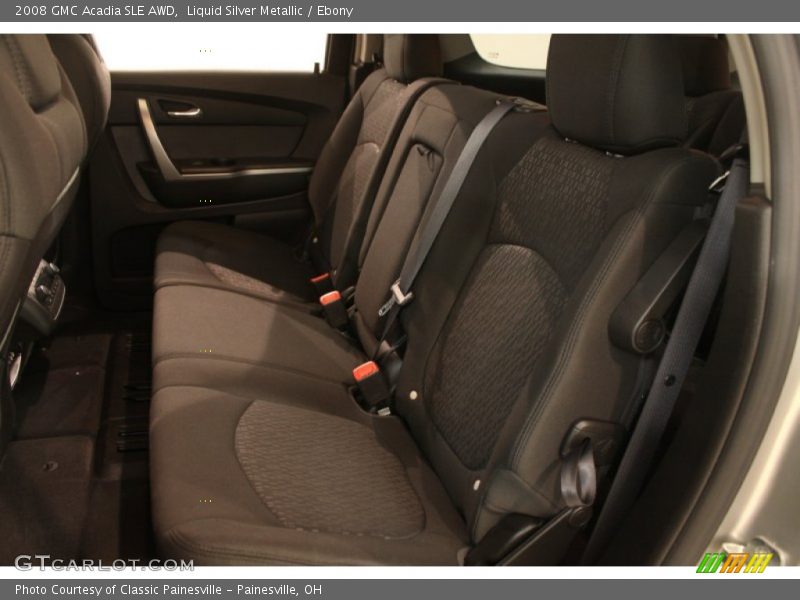 Liquid Silver Metallic / Ebony 2008 GMC Acadia SLE AWD