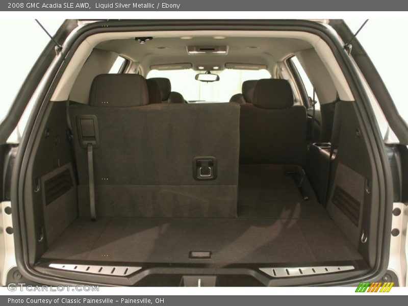 Liquid Silver Metallic / Ebony 2008 GMC Acadia SLE AWD