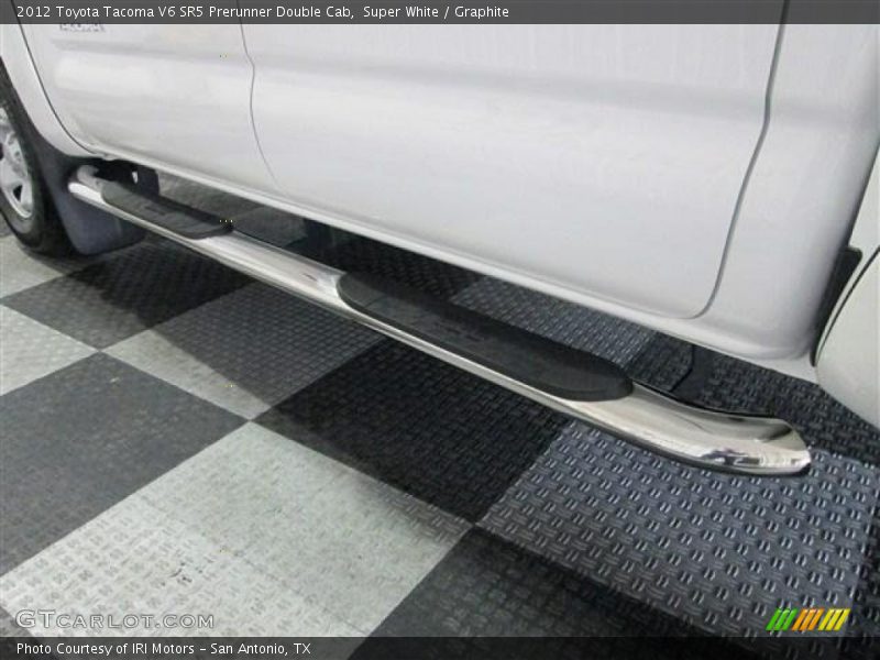 Super White / Graphite 2012 Toyota Tacoma V6 SR5 Prerunner Double Cab