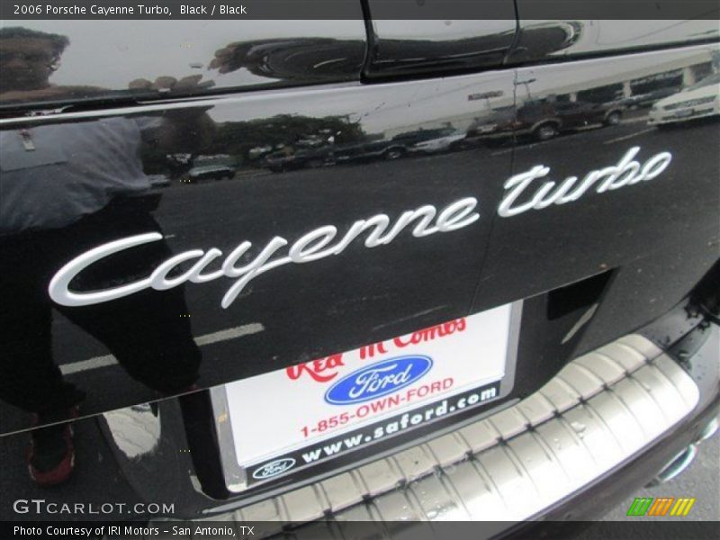 Black / Black 2006 Porsche Cayenne Turbo