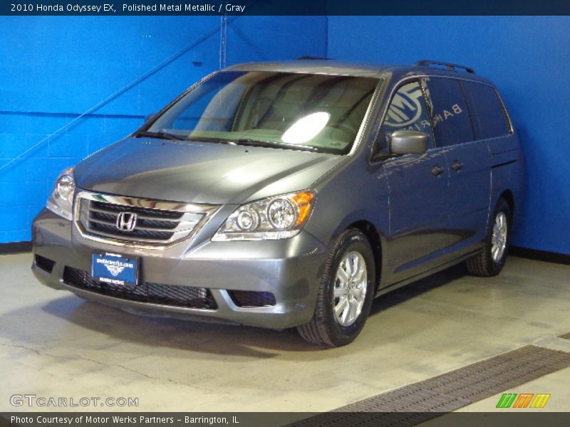 Polished Metal Metallic / Gray 2010 Honda Odyssey EX