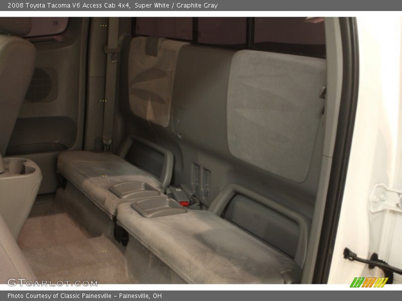 Super White / Graphite Gray 2008 Toyota Tacoma V6 Access Cab 4x4