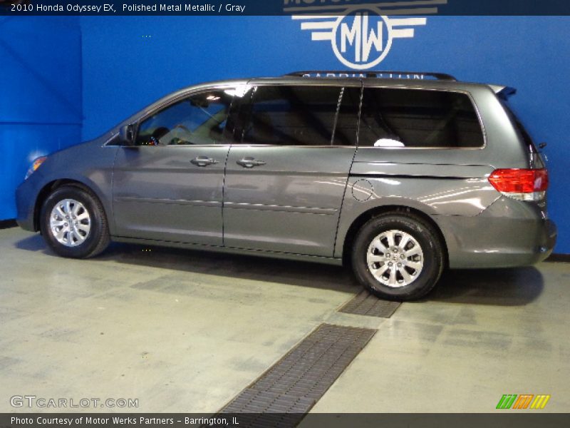 Polished Metal Metallic / Gray 2010 Honda Odyssey EX