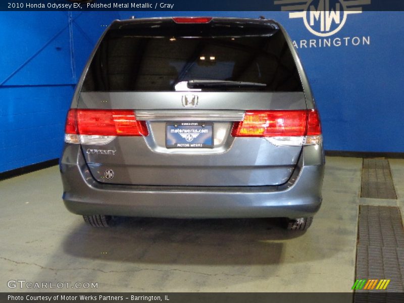 Polished Metal Metallic / Gray 2010 Honda Odyssey EX