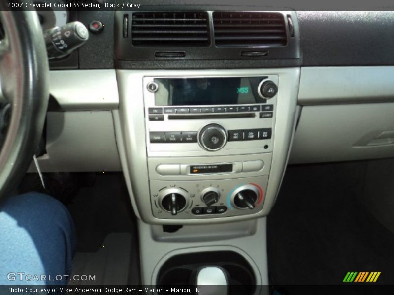 Black / Gray 2007 Chevrolet Cobalt SS Sedan