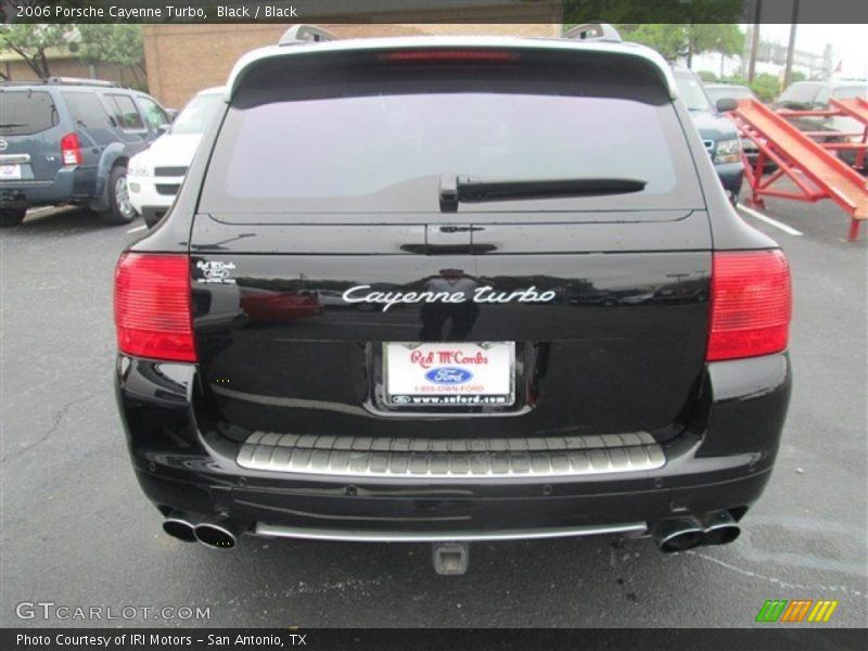 Black / Black 2006 Porsche Cayenne Turbo
