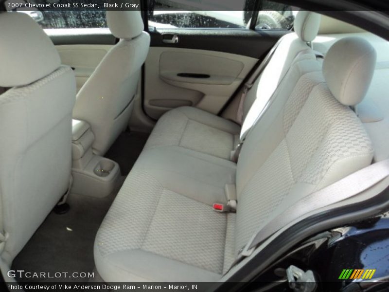 Black / Gray 2007 Chevrolet Cobalt SS Sedan